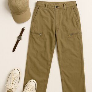 Dockers Utility Pants Khaki 36x29 – Cotton Zip Pocket Workwear